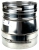 Vent/Air Adapter 8.00" CPVC/PVC – Converts boiler connection to CPVC/PVC diameter.