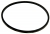 6" Dia. Bottom Elastomer Seal